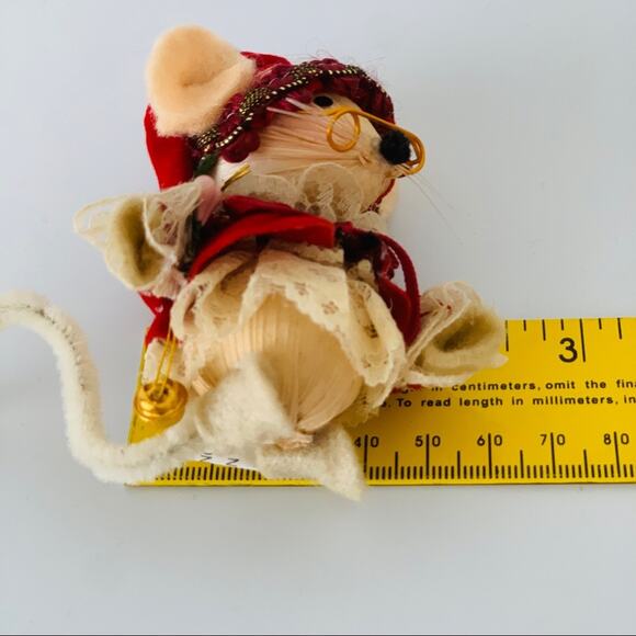 1990 Kurt Adler Mouse Ornament - Picture 9 of 9